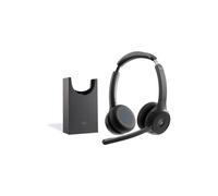 Auriculares - Bluetooth - inalámbricos - Cisco - Auriculares Cisco 722 - Auriculares - sobre la oreja - Bluetooth - inalámbricos - negro carbón