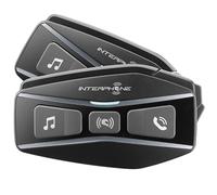 Auriculares Bluetooth Interphone U-com 16 para motocicleta (kit doble)