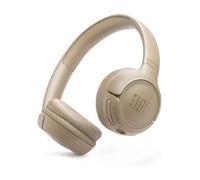 JBL Tune 530 BT, Auriculares supraaurales inálambricos con Bluetooth 6.0, 76 Horas de reproducción con JBL Pure Bass, Plegables, Google Fast Pair, Microsoft Swift Pair, Mocha Mousse