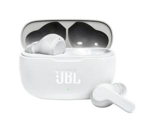 Auriculares Bluetooth JBL Wave 200TWS con estuche de carga/ Autonomía 5h/ Blancos