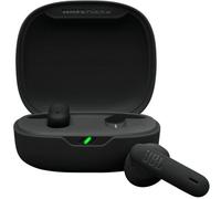 JBL Wave Flex 2, Auriculares inalámbricos True Wireless, Bluetooth, autonomía de hasta 40 hrs, Sonido JBL Pure Bass, Smart Ambient, Resistentes al Agua y al Polvo, conexión multipunto, Negro