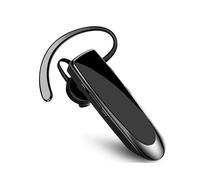 Auriculares Bluetooth manos libres, auriculares inal?mbricos Bluetooth con micr?fono, auriculares manos libres con autonom?a de 30 d?as (negro)