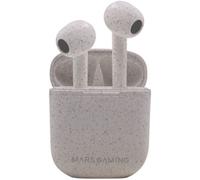 Auriculares Bluetooth Mars Gaming MHI-ECO con estuche de carga/ Autonomía 5h/ Gris