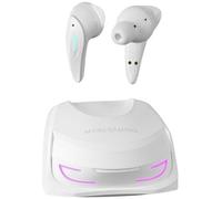 Auriculares Bluetooth Mars Gaming MHI-Ultra con estuche de carga/ Autonomía 7-8h/ Blancos