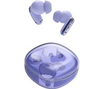 Mars Gaming MHIB2, Auriculares Bluetooth 5.4, Sonido Inmersivo, Diseño Ergonómico Semitransparente y Ultracompacto, 24 Horas Reproducción, Auriculares Inalámbricos con Estuche e Indicador LED, Morado