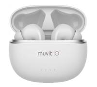 Auriculares Bluetooth Muvit iO Smart True Wireless con estuche de carga/ Autonomía 10h/ Blancos
