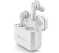 Auriculares Bluetooth NGS Ártica Bloom con estuche de carga/ Autonomía 6h/ Blancos