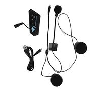 Auriculares Bluetooth para Casco de Motocicleta, BT22 Bluetooth 5.0, Auriculares Deportivos con Reducción de Ruido, Auriculares Inalámbricos Multifunción Aptos para Casco de Motocicleta, Respuesta Aut