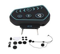 Auriculares Bluetooth para motocicleta con control de reproducción, resistentes al agua, sonido HiFi, respuesta automática por comando de voz y