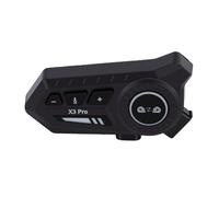 Auriculares Bluetooth para Motocicleta, Diseño Duradero Multifuncional para Uso en Exteriores, Resistente Al Agua IPX6, Batería de 15 Horas