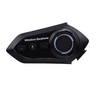 Auriculares Bluetooth para Motocicleta, Potente Cancelación de Ruido para Comunicación en Conducción, Viajes Al Aire Libre, Resistente Al Agua IP56, Iluminación RGB