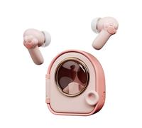 Auriculares Bluetooth para Niños, Auriculares Inalámbricos Rosados con Lindo Diseño de Garras de Gatos, Pequeños en la Oreja para Niñas, BT5.4, Micrófono
