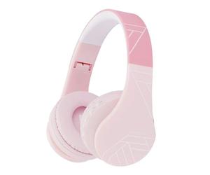 Auriculares Bluetooth para niños, PowerLocus Auriculares Inalámbricos Bluetooth de Diadema, Cascos Bluetooth con Micrófono para niñas y niños con 85DB Volumen Limitado, Auriculares Plegable, Ajustable