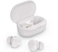 PHILIPS TAT1209WT Auriculares True Wireless con Bluetooth - Auriculares pequeños, Gran Valor, un Sonido Natural con Graves dinámicos, Llamadas nítidas y Estuche de Carga tamaño Bolsillo - Blanco