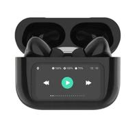 Auriculares bluetooth qubo tws-400bk con estuche de carga/ autonomía 4h/ negros