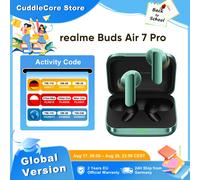 Auriculares Bluetooth realme Buds Air 7 Pro Versión Global Para realme 16 pro plus realme GT 8 Pro 48 Horas de Duración de Batería Hi-Res 53dB Glory Beige