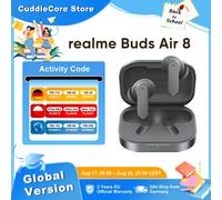 Auriculares Bluetooth realme Buds Air 8, versión global, para realme 16 Pro Plus, realme GT 8 Pro, 55dB, 58 horas de duración de la batería Master Purple