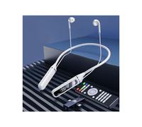 Auriculares Bluetooth Sn-537K 5.3 para transmisión en vivo con tarjeta de sonido integrada y receptor inalámbrico (blanco): regalo sorpresa blanco