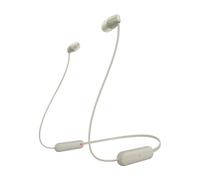 Auriculares Bluetooth SONY WIC100C (In Ear - Micrófono - Beige)