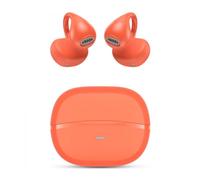 SPC Boost Clip - Auriculares inalámbricos con Clip Open-Ear | ENC para Llamadas nítidas | 26h de batería | Bluetooth y Google Fast Pair | IPX5 | Control táctil y Asistente de Voz - Naranja