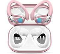 Auriculares Bluetooth Sport, Auriculares Bluetooth 5.4 HiFi Estéreo, 50H Auriculares Inalámbricos CVC 8.0 Cancelación Ruido, Carga Rápida USB-C, Auriculares Bluetooth IP7 Impermeables para Running