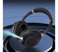 Auriculares Bluetooth supraaurales, inalámbricos y con cable de tres modos, graves potentes, plegables, almohadillas suaves, ligeros para mayor
