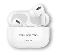 Auriculares bluetooth tech one tech siux.10 tec1410/ con estuche de carga/ autonomía 5h/ blancos