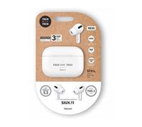 Auriculares bluetooth tech one tech siux.11 tec1411/ con estuche de carga/ autonomía 6h/ blancos