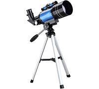 Auriculares Bluetooth Telescopio astronómico para niños, Adultos, Principiantes, telescopio Refractor astronómico, Gran Aumento, Alta definición, telescopio de Viaje, Lunar, con trípode y Visor BU