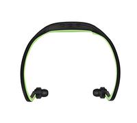 Auriculares Bluetooth Topiky, Sport Wireless Bluetooth 4.1 con Banda para el Cuello, Auriculares estéreo con Micrófono, Ranura para Tarjeta TF y Llamadas Manos Libres (Verde)