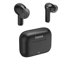 Auriculares Bluetooth True Wireless Stereo HAMA Passion Clear II (In Ear - Micrófono - Negro)