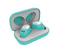 Auriculares Bluetooth True Wireless TWS con Micrófono, Celly BH Twins Air Auriculares Inalámbricos ( In-Ear, Binaural, Intraaural ) sonido Estéreo Control Remoto con Caja de Carga Portátil. Turquesa