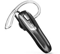 Auriculares Bluetooth V6.0 con cancelación de ruido de IA y 38 horas de tiempo de conversación - Auriculares manos libres de un solo oído, doble emparejamiento, ligeros auriculares Bluetooth para