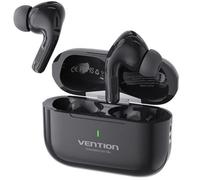 Auriculares Bluetooth Vention Echo Lite E11 con estuche de carga/ Autonomía 6h/ Negros