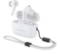 Auriculares Vention Echo Lite E11 Pro inalámbricos Bluetooth con Cancelación de Ruido y estuche de carga USB-C, blancos