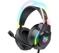 Auriculares Bluetooth X26B RGB (Negro) - ONIKUMA