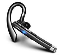 -Auriculares Bluetooth, YYK-520 Auriculares inalámbricos de negocios con gancho giratorio para la oreja Funda de carga de un solo oído Ha-NDS Llamadas libres