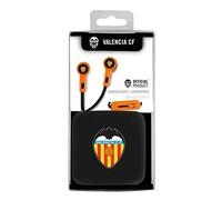 Auriculares Botón Stereo Jack 3.5 mm Licencia Fútbol Valencia CF Marca VALENCIA CF, Multicolor