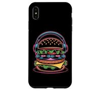 Auriculares Burguer Dj Food Divertido Música Carcasa para iPhone XS Max