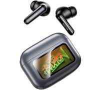 Auriculares Buxton BTW 9600 inalámbricos Bluetooth con cancelación de ruido ANC y IPX6 gris