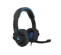 AURICULARES C/MICROFONO EWENT PL3320 2xJACK-3.5MM NEGRO
