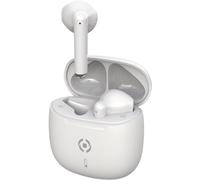 Auriculares Celly BUZ2 inalámbricos Bluetooth 5.3 TWS para llamadas y música blancos