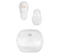Auriculares Celly FLIP2 inalámbricos Bluetooth 5.3 True Wireless para llamadas y música blancos