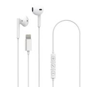 Auriculares Celly UP900 con cable Conector Lightning In-ear con Microfono Blanco