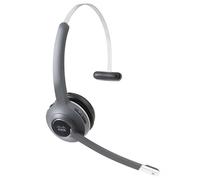 Auriculares Cisco 561 inalámbricos DECT para oficina con micrófono boom y control en oído, negro y gris