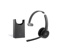 Auriculares Cisco HS-WL-721-BUNAS-C inalámbricos Bluetooth con cancelación de ruido y micrófono negro