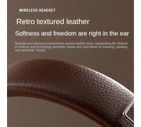 Auriculares clásicos supraaurales para estudio DJ estéreo Bluetooth 5.3 inalámbricos Retro