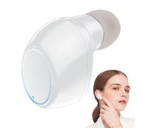 Auriculares compactos verdaderamente inalámbricos: auriculares Bluetooth discretos, pequeños auriculares con aislamiento acústico | minies auriculares ocultos con tecnología de bloqueo de sonido
