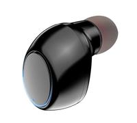 Auriculares compactos verdaderamente inalámbricos: auriculares Bluetooth discretos, pequeños auriculares con aislamiento acústico | minies auriculares ocultos con tecnología de bloqueo de sonido