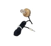ProTechTrader Auricular piezoeléctrico de cerámica de alta impedancia para radios de cristal con conector de audio de 3,5 mm, diafragma de latón mejorado con todas las conexiones soldadas